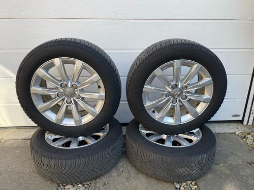 Audi A3 Velgenset originele 16 inch + Michelin CrossClimate (All-Season)