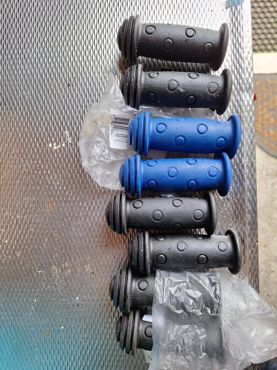 Kinderfiets handvatten.