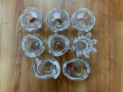 Kristallen sfeerlichtjes 8 stuks