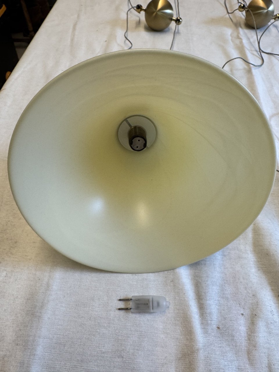 Plafondlamp met Alabaster kelken