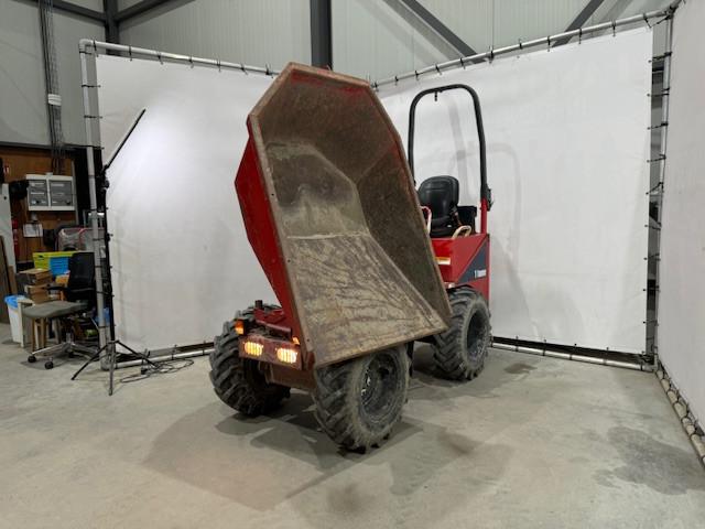 Wiel dumper 1000 kg laad vermogen Te Huur