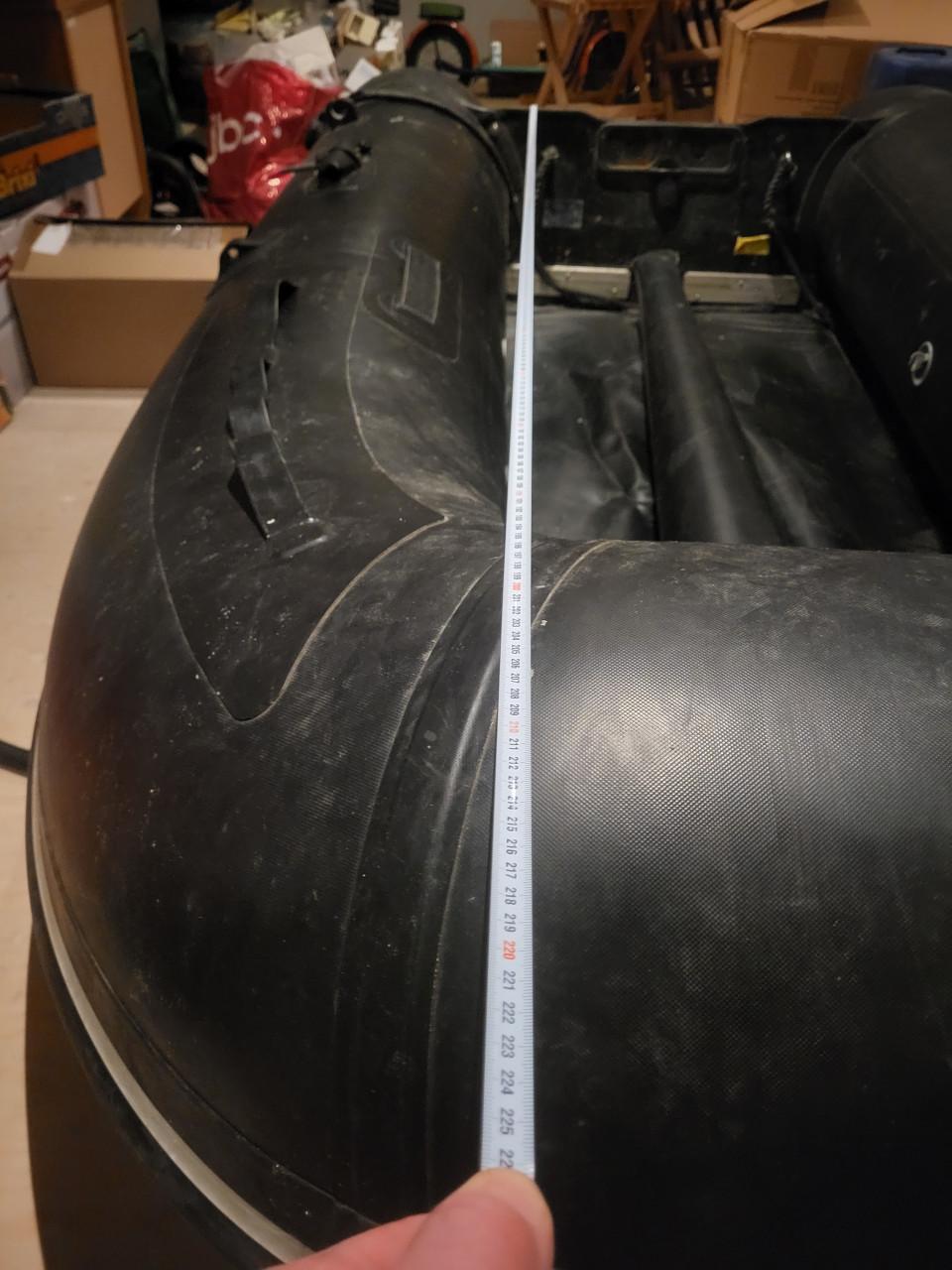 Nimarine Rhino Black 2.90 rubberboot met een 6 pk Suzuki DF6