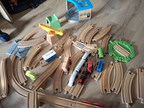 Houten trein