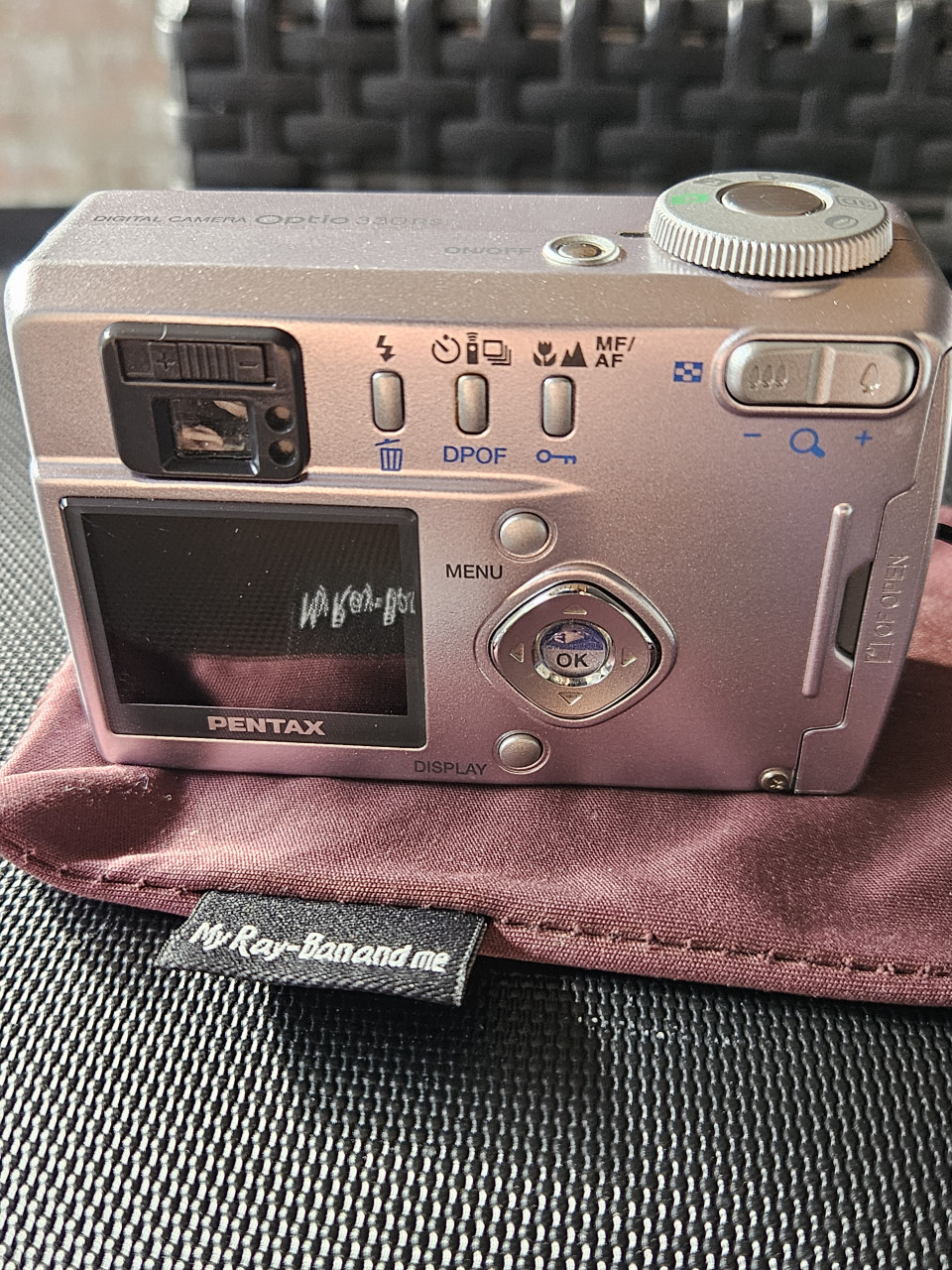 Mooie werkende Pentax Optio 330 RS Digitaal Camera....