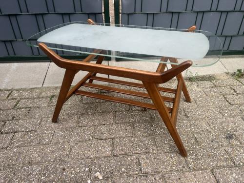 Vintage Mid-Century Teakhouten Salontafel