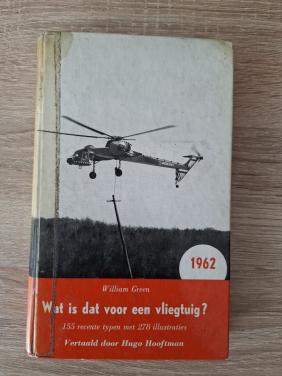 Te koop: boekje. wat zijn dit voor een vliegtuigen uit 1962.