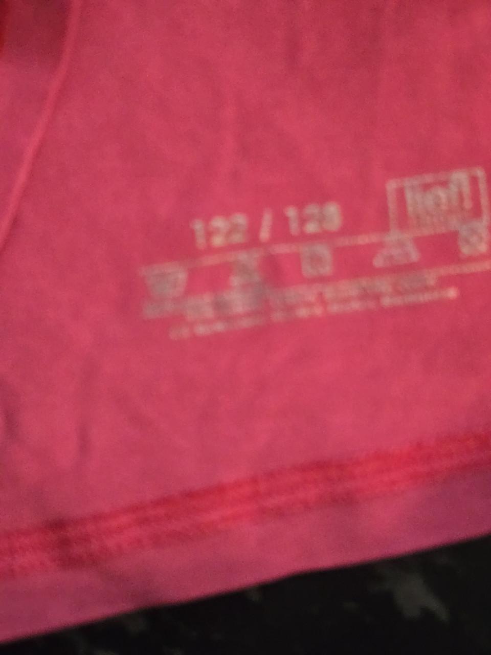 2 hemden meisjes mt 122/126 Lief! Donkerroze