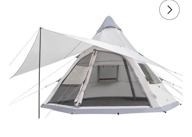 Skandika tipi tent hetta 460 bell air