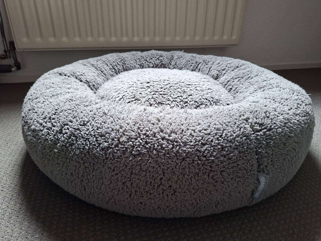 Beeztees Jaxx - Orthopedische Hondenmand - Grijs - 70x70x25 cm