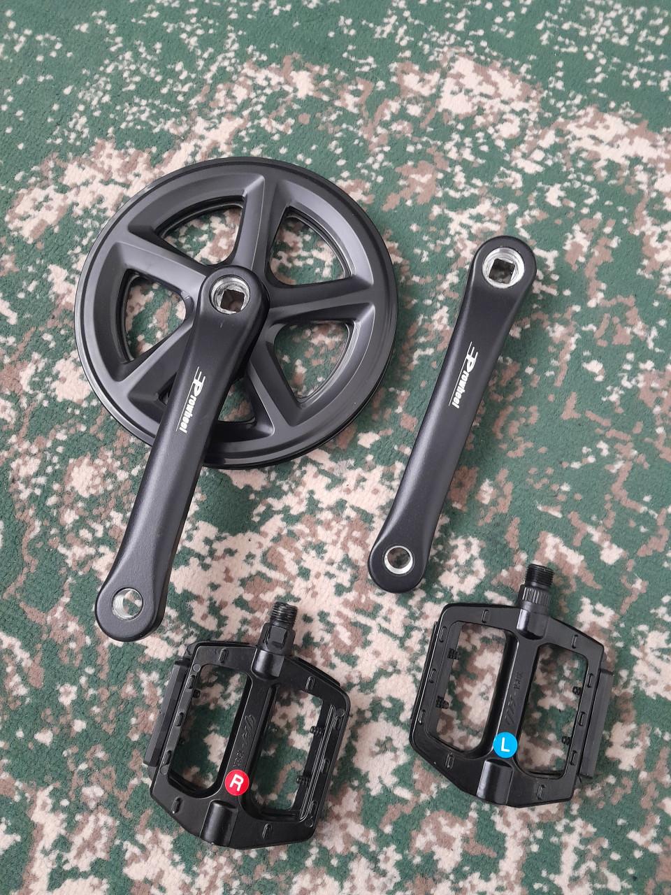 Crank Stel met trappers Fatbike