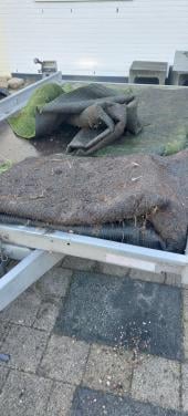 Gratis Kunststof grasmat 3st