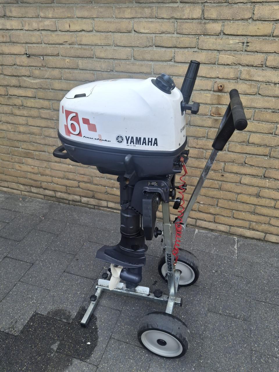Yamaha 6pk kortstaart buitenboordmotor