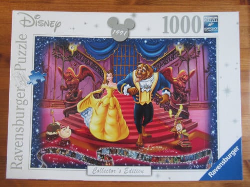 Mooie Disney puzzel, Belle en het beest, van 1000 stukjes. Zgan