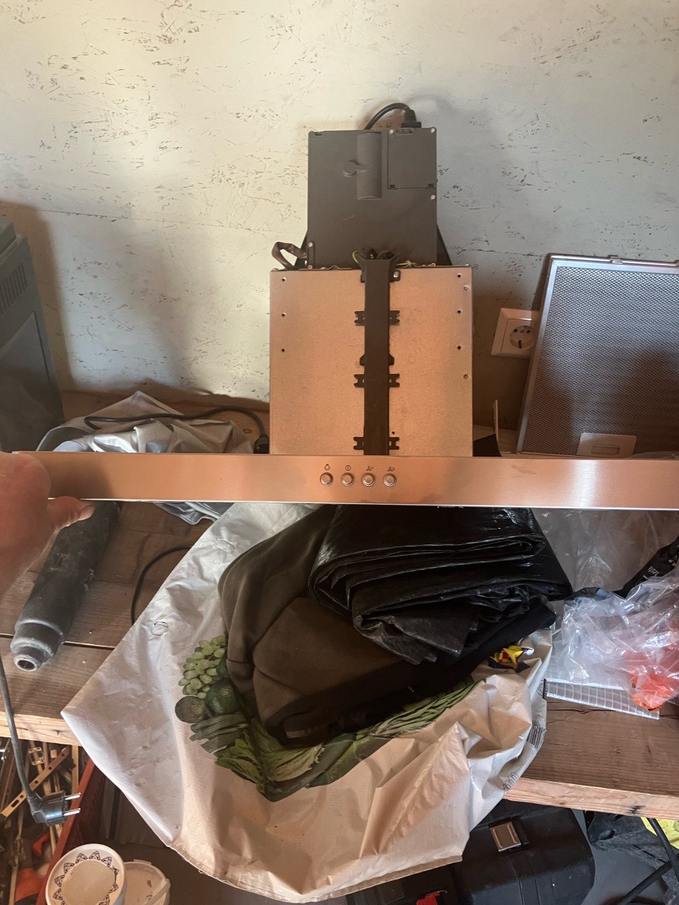 Inductiekookplaat elektrisch oven afzuigkap