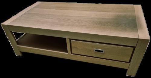 Massief eikenhouten salontafel