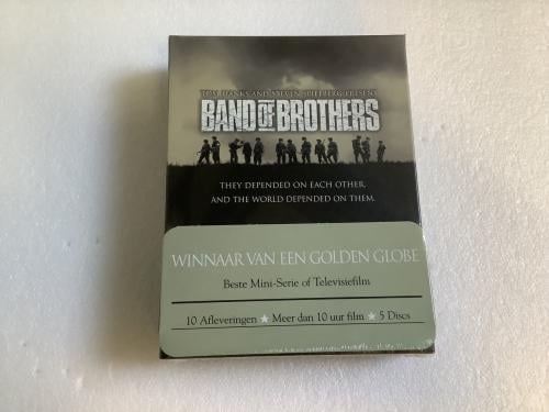 Dvd boxset Band of Brothers. Compleet in ongeopende verpakking, nieuw.