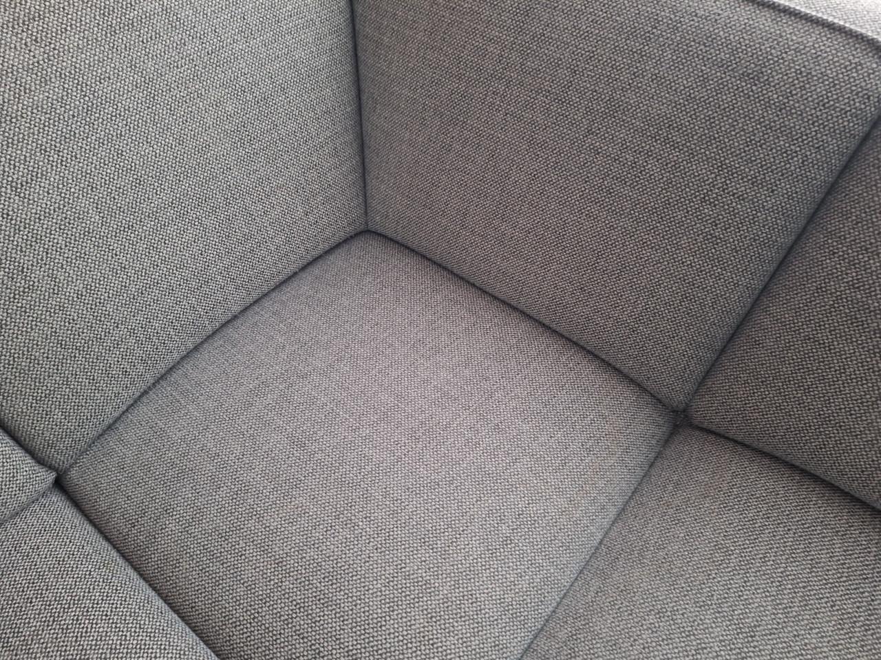 Hoekbank rechts grijs