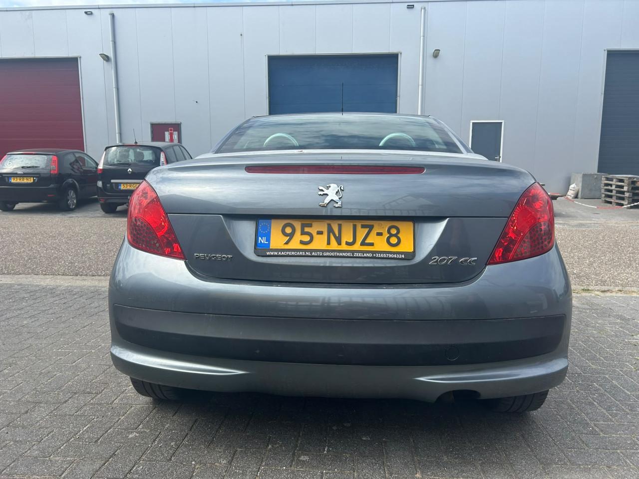 Peugeot 207 CC 1.6 VTi Leuke Goedkope en Kleine Cabrio!