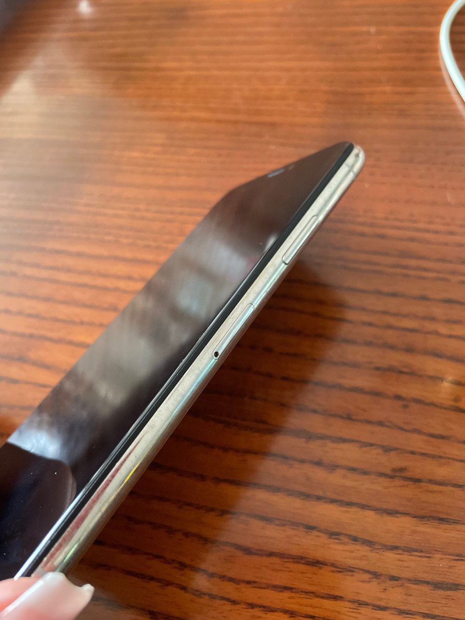 Iphone X Zilver incl. oplaadkabel