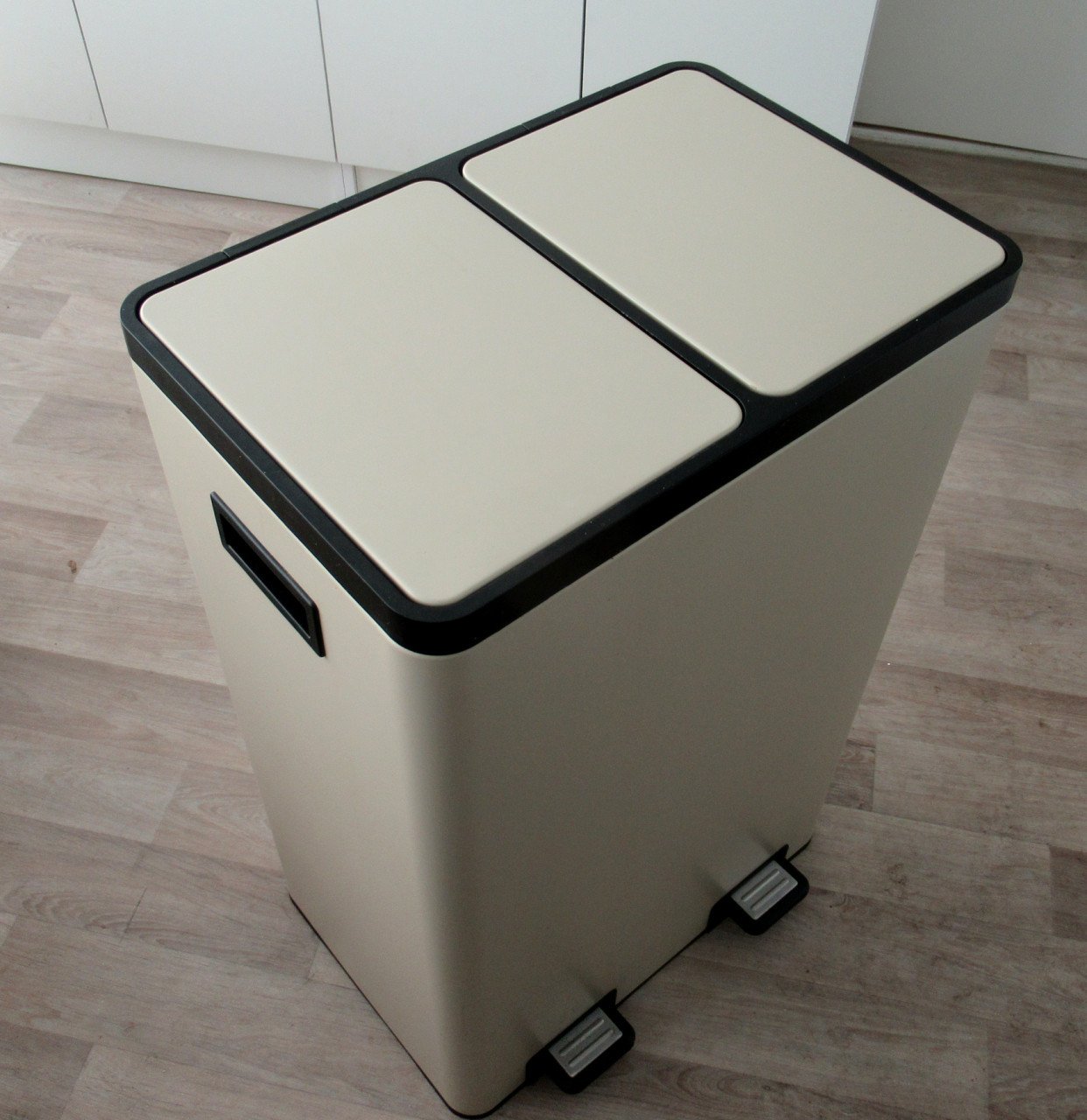 Luxe dubbele afvalbak voor in de keuken
