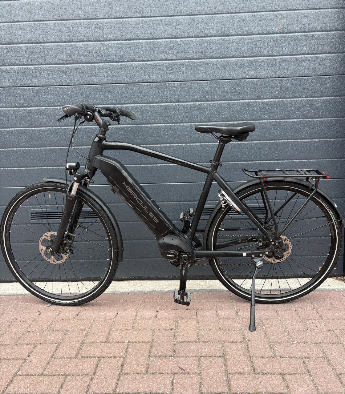 Elektrische fiets Hercules edison pro met sterke middenmotor