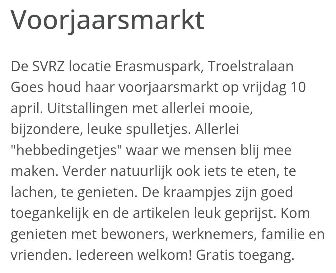 Voorjaarsmarkt