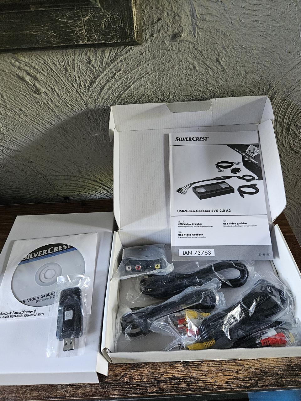 SilverCrest USB Video Grabber SVG 2.0 A2 - Digitaliseer je