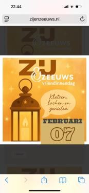 Te koop! Ticket Vriendinnendag Zij en Zeeuws!