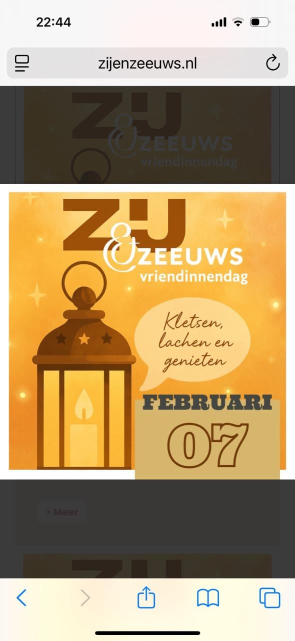 Te koop! Ticket Vriendinnendag Zij en Zeeuws!
