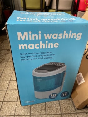 Mini wasmachine nieuw