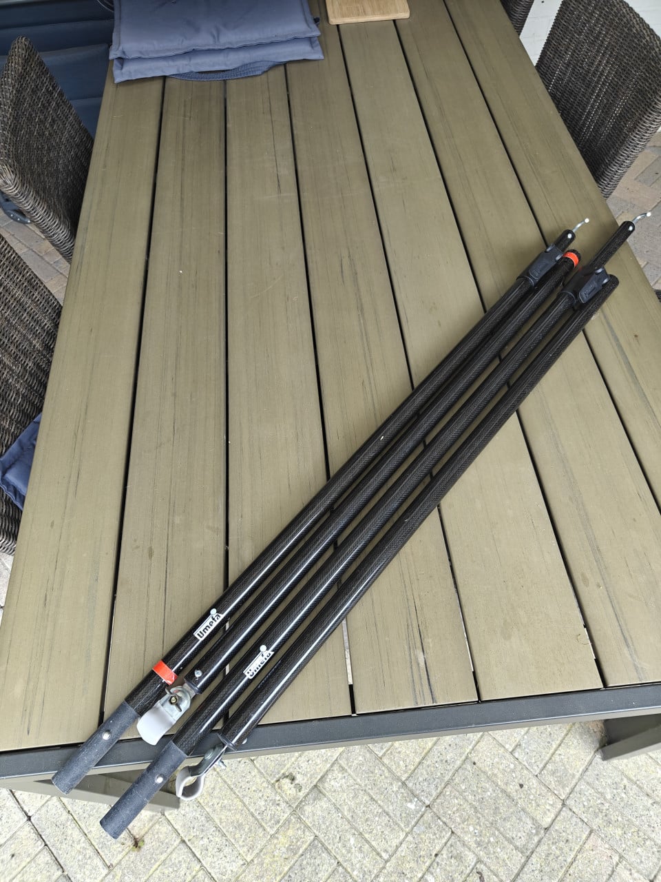 Carbon dakstokken