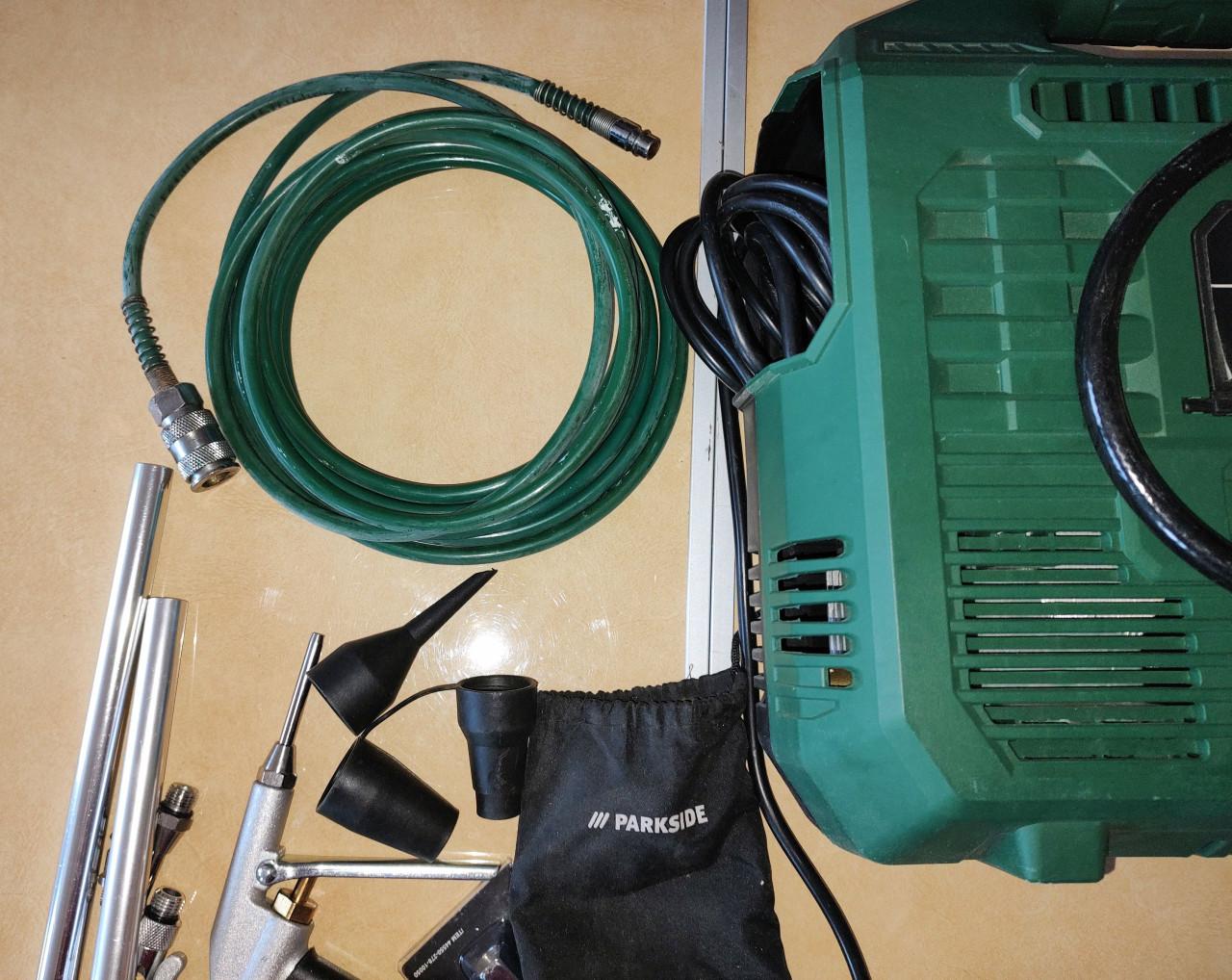 Parkside draagbare luchtcompressor compressor