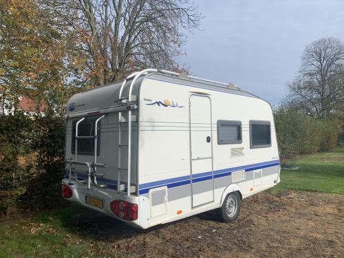 Trendy gestyld Hobby Caravan