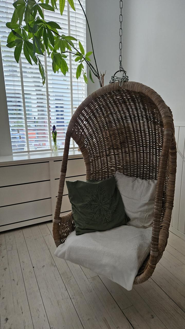 Hangstoel met ketting