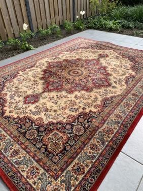 ❣️Prachtig Sfeervol Groot Vintage Vloerkleed Zuiver Scheerwol❣️