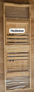 Nieuwe Bamboe Badplank - 70x20x4cm