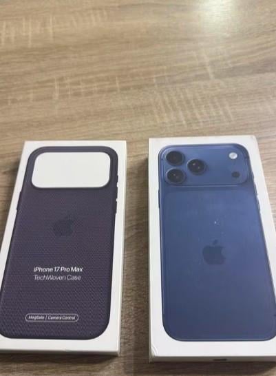 IPhone 17 Pro Max - 5G - 256GB Deep Blue - GESEALD - NIEUW -