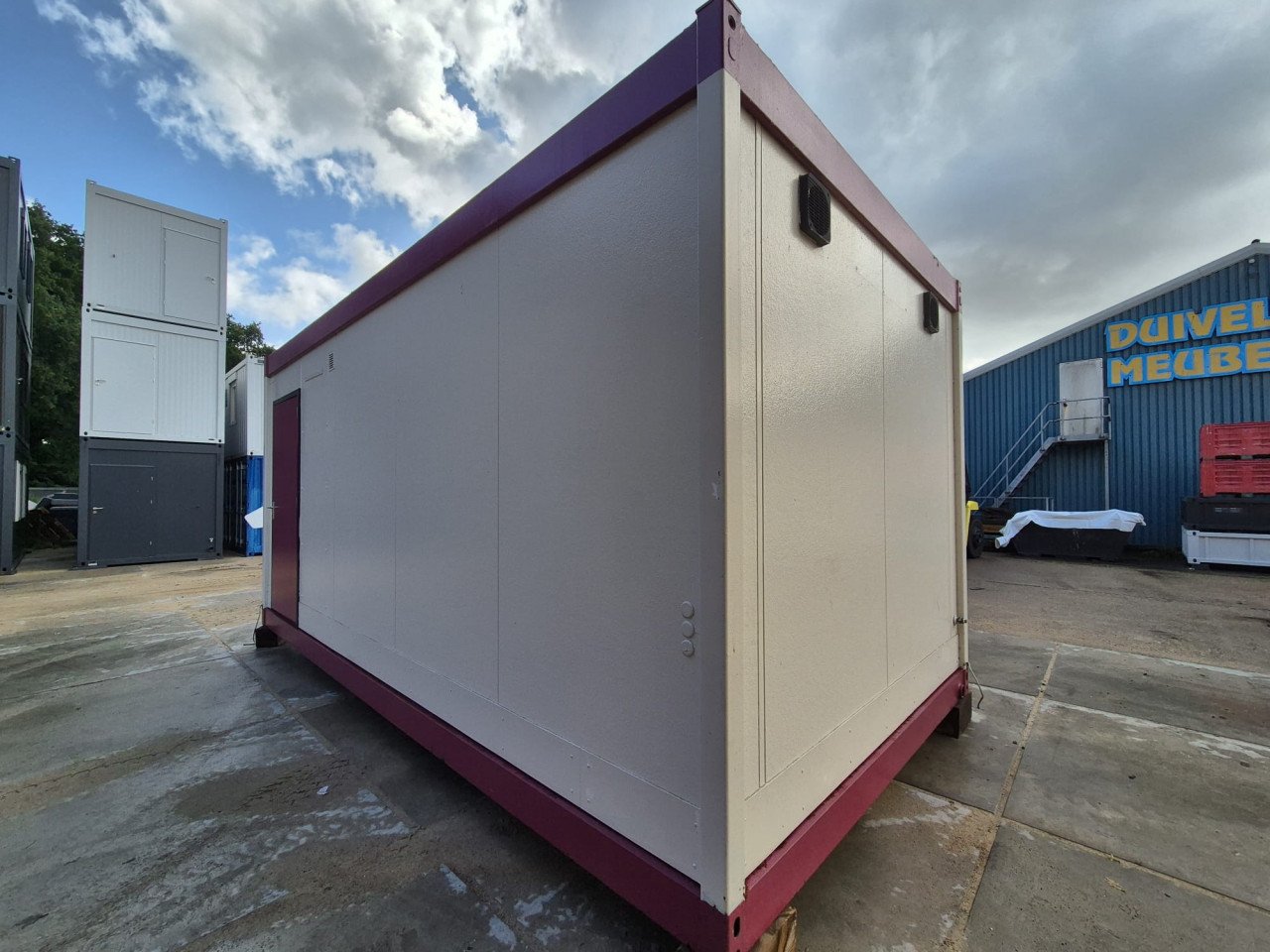 6x3m doucheunit / tijdelijke douchevoorziening /sanitairunit
