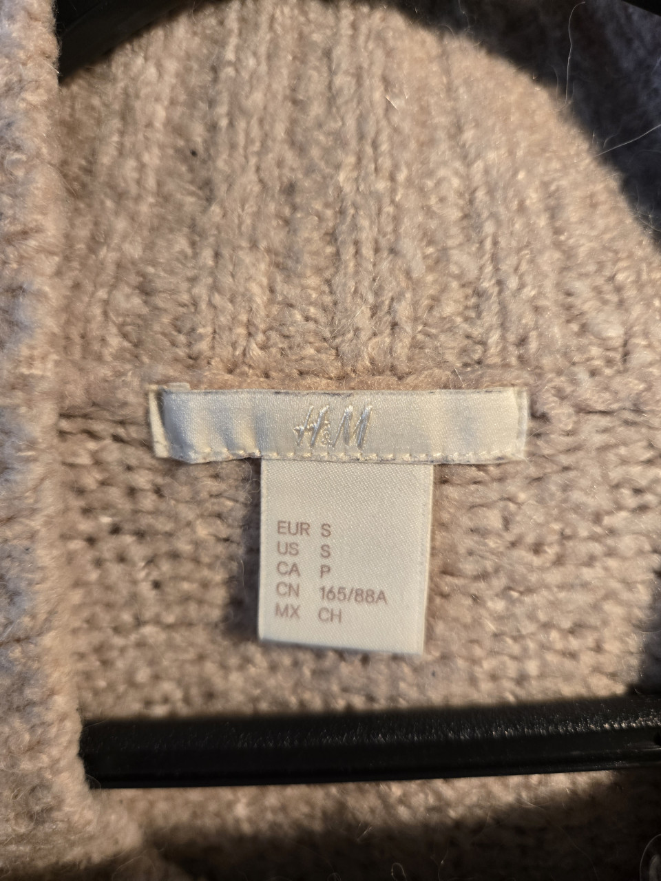 Trui crème lange mouwen H&M Maat S