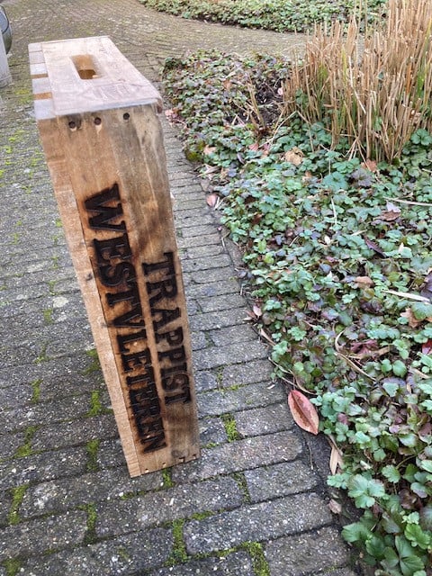 Westvleteren kratje exclusief flesjes