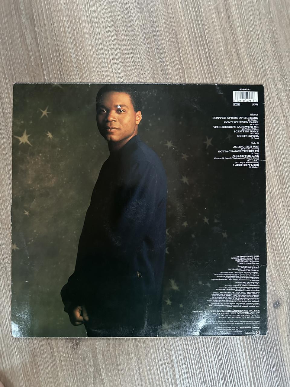 Robert Cray Band - Don’t be Afraid of the Dark / vinyl LP