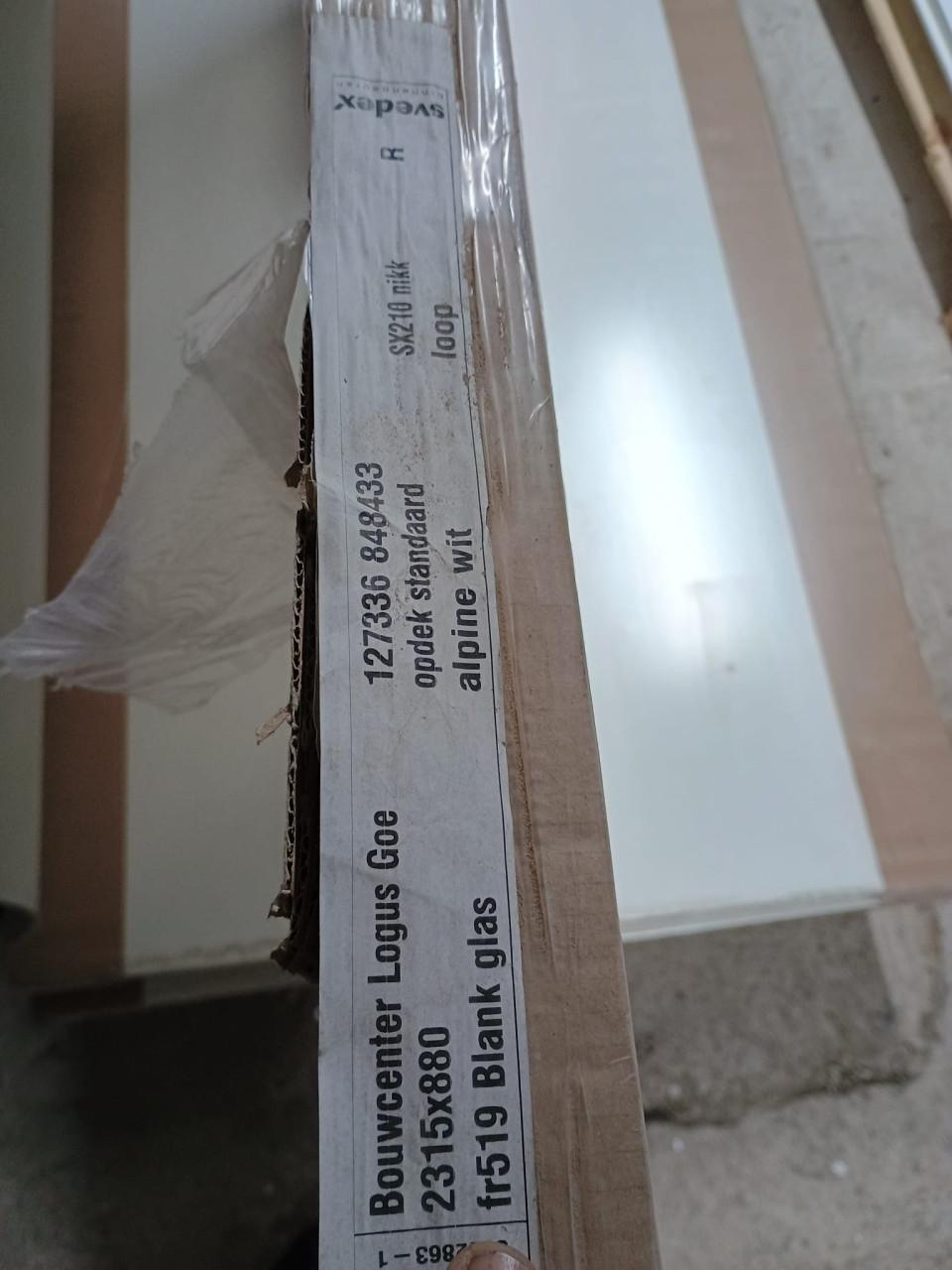 Svedex FR506  – Nieuw in verpakking – 231 x 93 cm – Rechtsdraaien opdekd