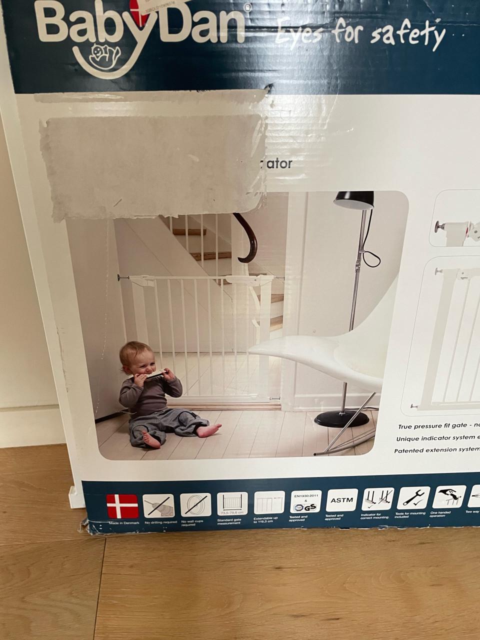 Stevig metalen traphekje