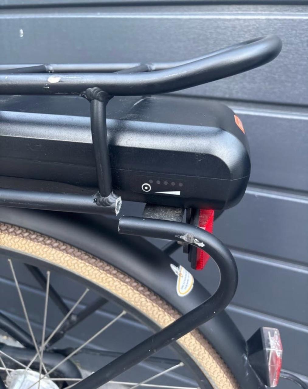 Elektrische Cortina transport moederfiets