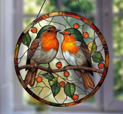 Raamhanger roodborst