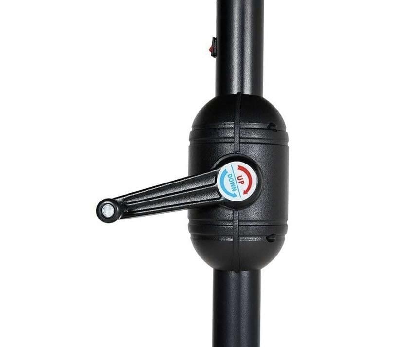 Parasol met LED-verlichting / Diameter 270 cm