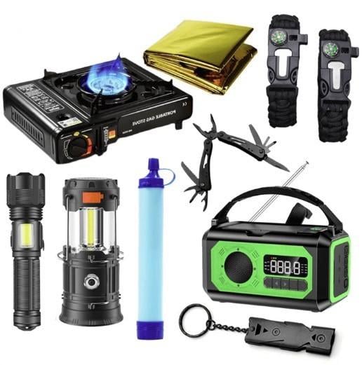 72-uurs Noodpakket Survival Kit – Compleet 50L Bag met noodspullen