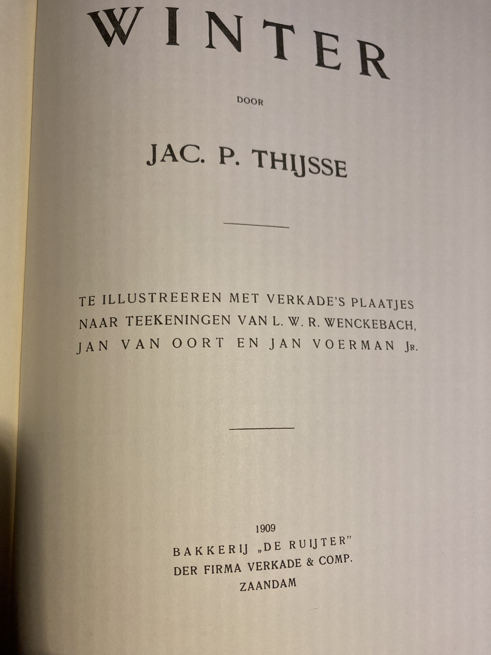 Vier seizoenen J.P. Thijsse Verkade albums