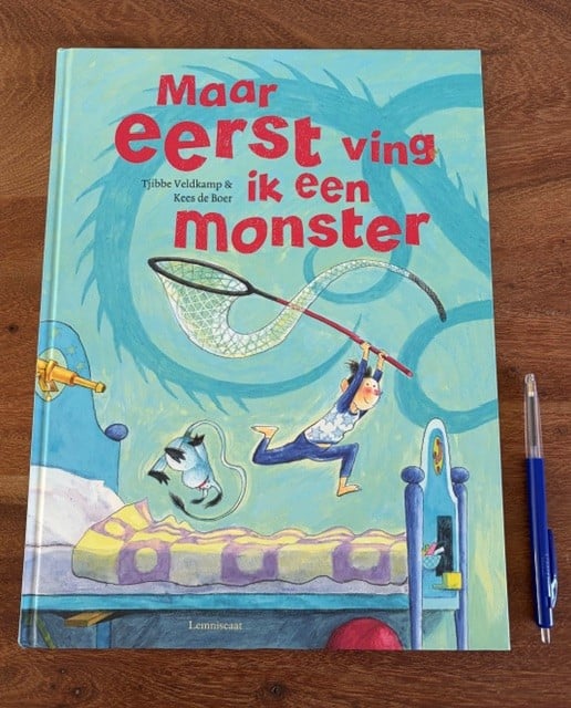 Maar eerst ving ik een monster | Tjibbe Veldkamp
