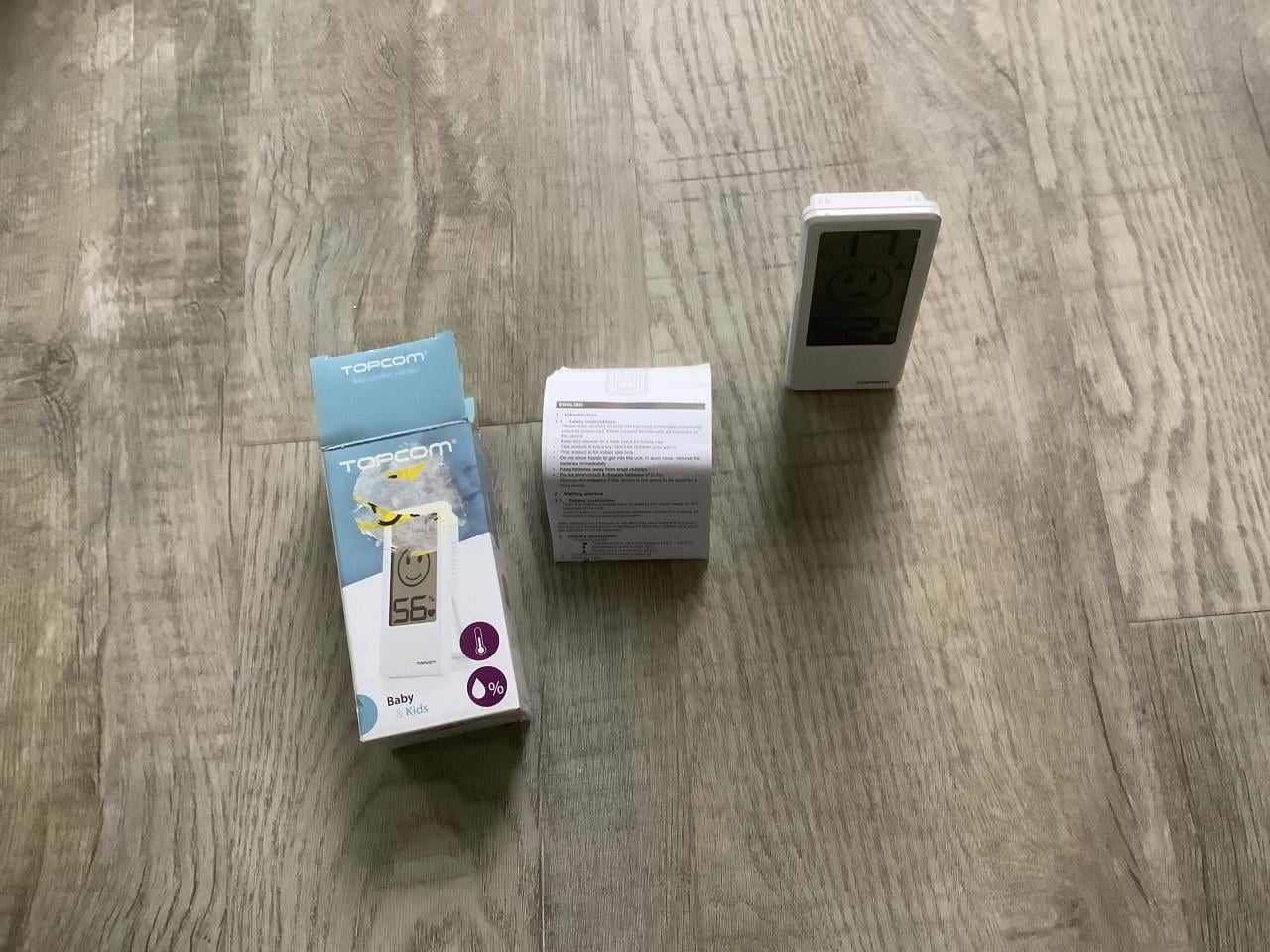 Nieuw in doos: Topcom Baby Comfort Indicator - Thermo/Hygrometer